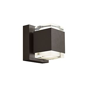 Visual Comfort Modern Voto 6" Outdoor Wall Light in Bronze