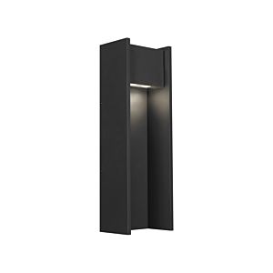 Zur LED Outdoor Wall Lantern in Black by Visual Comfort Modern