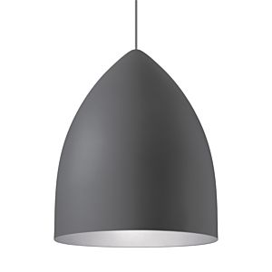 Tech Signal 20 Inch Pendant Light in Rubberized Gray/Platinum