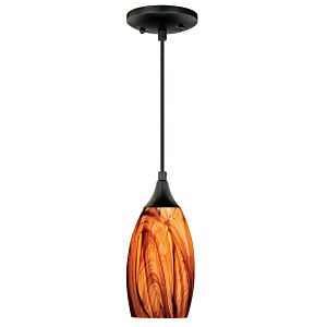 Milano 1-Light Mini Pendant in Oil Rubbed Bronze