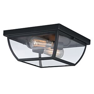 Granville 2-Light Outdoor Flush Mount in Oil Burnished Bronze