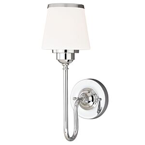 Kelsy 1-Light Bathroom Vanity Light in Chrome