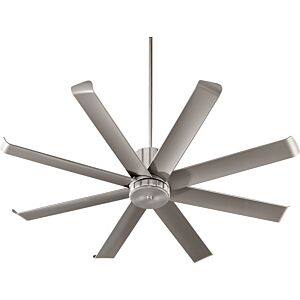 Proxima Patio 60" Patio Fan in Satin Nickel