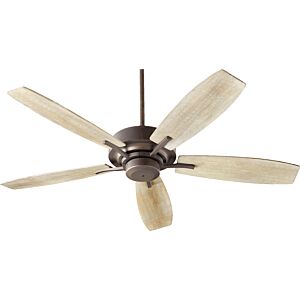 SOHO 52" Hanging Ceiling Fan in Oiled Bronze