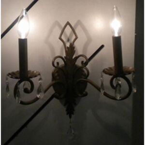   Wall Sconce in Etruscan Gold by Maxim