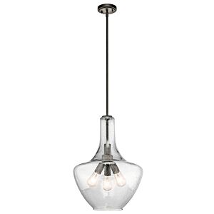 Everly Three Light Pendant in Olde Bronze by Kichler