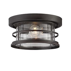 Barrett Two Light Flush Mount in English Bronze by Savoy House