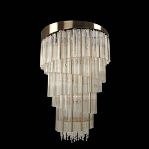  EspiraliPendant Light in Brushed Champagne Gold