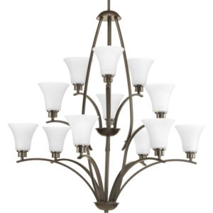 Joy 12-Light Chandelier in Antique Bronze