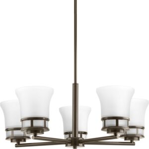 Cascadia 5-Light Chandelier in Antique Bronze