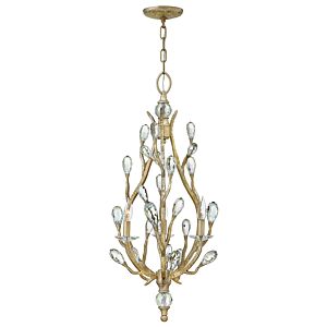 Eve 3-Light LED Chandelier in Champagne Gold