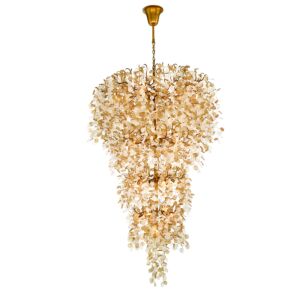 Eurofase Campobasso 33-Light Chandelier in Gold