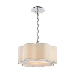 Villoy  Chandelier in Polished Nickel by ELK Home