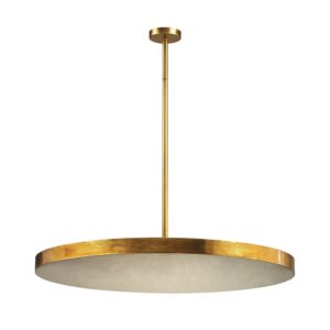 Laigne 4-Light Pendant in Gold Leaf