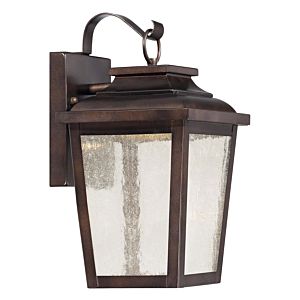 Irvington Manor LED Outdoor Wall Mount in Chelesa Bronze by MinkaLavery