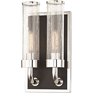  Baldwin Wall Sconce in Polished Nickel