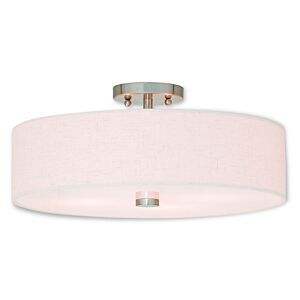 Meridian 4-Light Ceiling Mount in Brushed Nickel