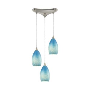 Earth 3-Light Pendant in Satin Nickel