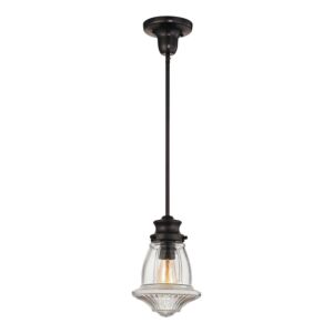 Schoolhouse  Mini Pendant in Oil Rubbed Bronze by ELK Home