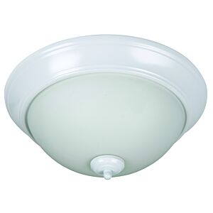 Craftmade Pro Builder 3-Light 15" Ceiling Light in White