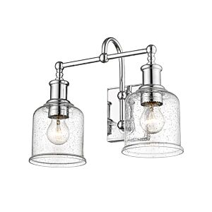 Z-Lite Bryant 2-Light Bathroom Vanity Light In Chrome