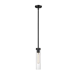 Beau 1-Light Pendant in Matte Black