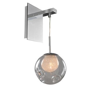 Meteor One Light Wall Bracket in Chrome by Kalco