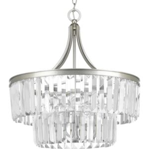 Glimmer 5-Light Pendant in Silver Ridge