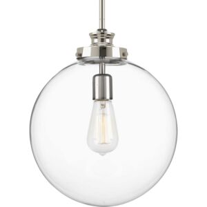 Penn 1-Light Pendant in Polished Nickel