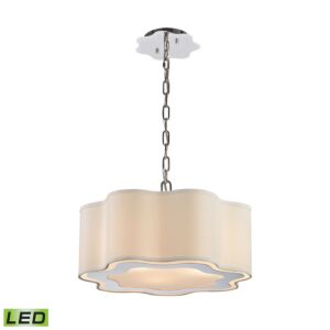 Villoy LED Chandelier in Polished Nickel by ELK Home