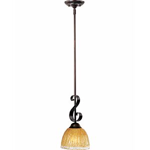 Barcelona  Mini Pendant in Oil Rubbed Bronze by Maxim