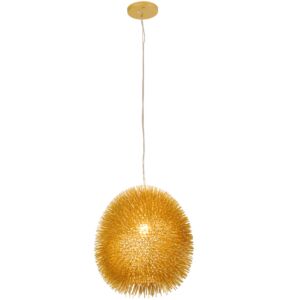 Urchin One Light Pendant in Gold by Varaluz