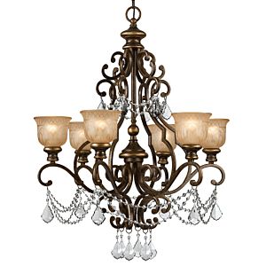 Norwalk 6-Light Italian Crystal Chandelier