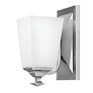 Baldwin One Light Bath Sconce in Polished Nickel by Hinkley