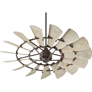 Windmill 60" Patio Fan in Oiled Bronze