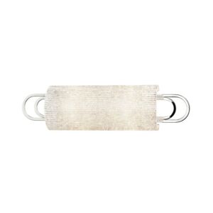 Buckley 2-Light Bathroom Vanity Light Bracket in Polished Nickel