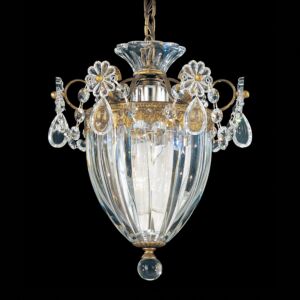 Bagatelle One Light Mini Pendant in Heirloom Gold by Schonbek