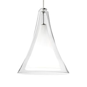 Melrose 1-Light Pendant in Chrome