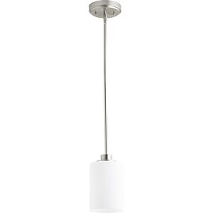 Lancaster 1-Light Pendant in Satin Nickel