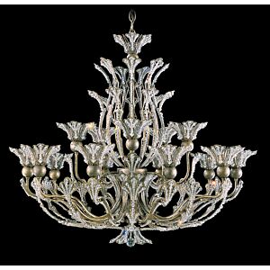 Rivendell 16 Light Chandelier in French Gold by Schonbek