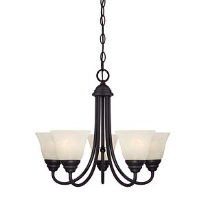 Kendall 5-Light Chandelier in Oil Rubbed Bronze