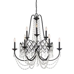 Ravina 9-Light Chandelier in Vintage Bronze