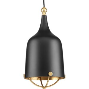 Era 1-Light Pendant in Black