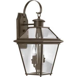 Burlington 2-Light Wall Lantern in Antique Bronze