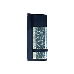 Cascade 1-Light LED Outdoor Wall Sconce in Black