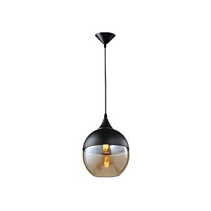 Robertson Blvd. One Light Pendant in Black by Avenue Lighting