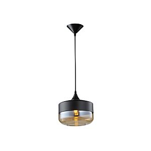 Robertson Blvd. One Light Pendant in Black by Avenue Lighting