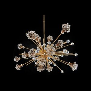 Constellation 30 Light Pendant in Gold by Allegri