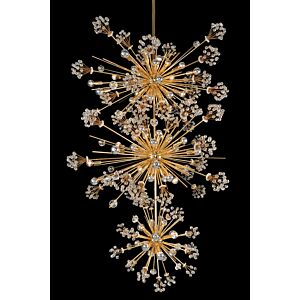 Constellation 50 Light Pendant in Gold by Allegri