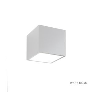 Bloc LED Outdoor Wall Sconce in White by Modern Forms